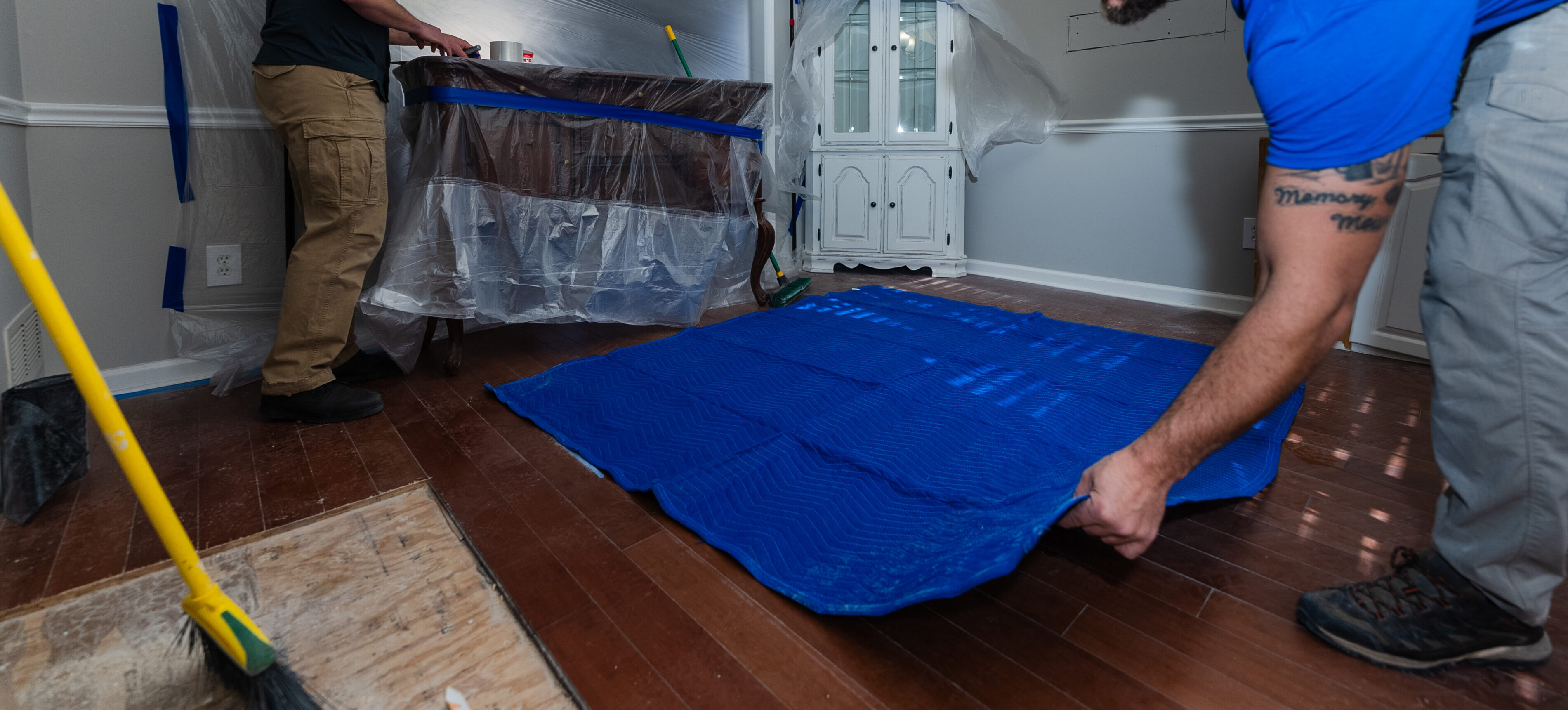 Wood Floor Water Restoration